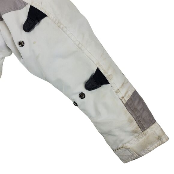 CORTECH LRX Jacket Womens Small White Gray Full Zip Motorcycle Quilted Liner - Picture 8 of 13